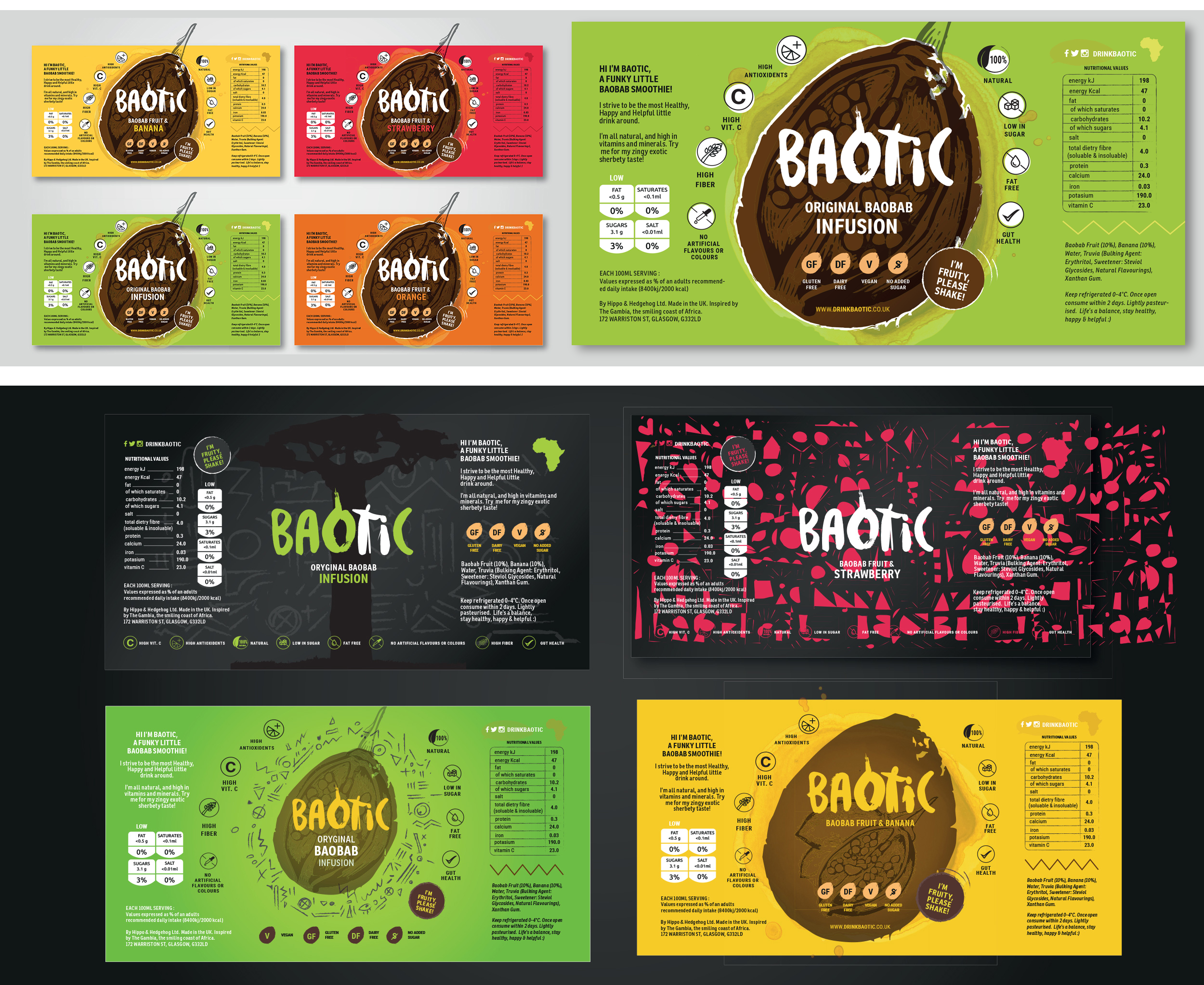  Drink-Baotic, Evocative Packaging Design, Further Development Images