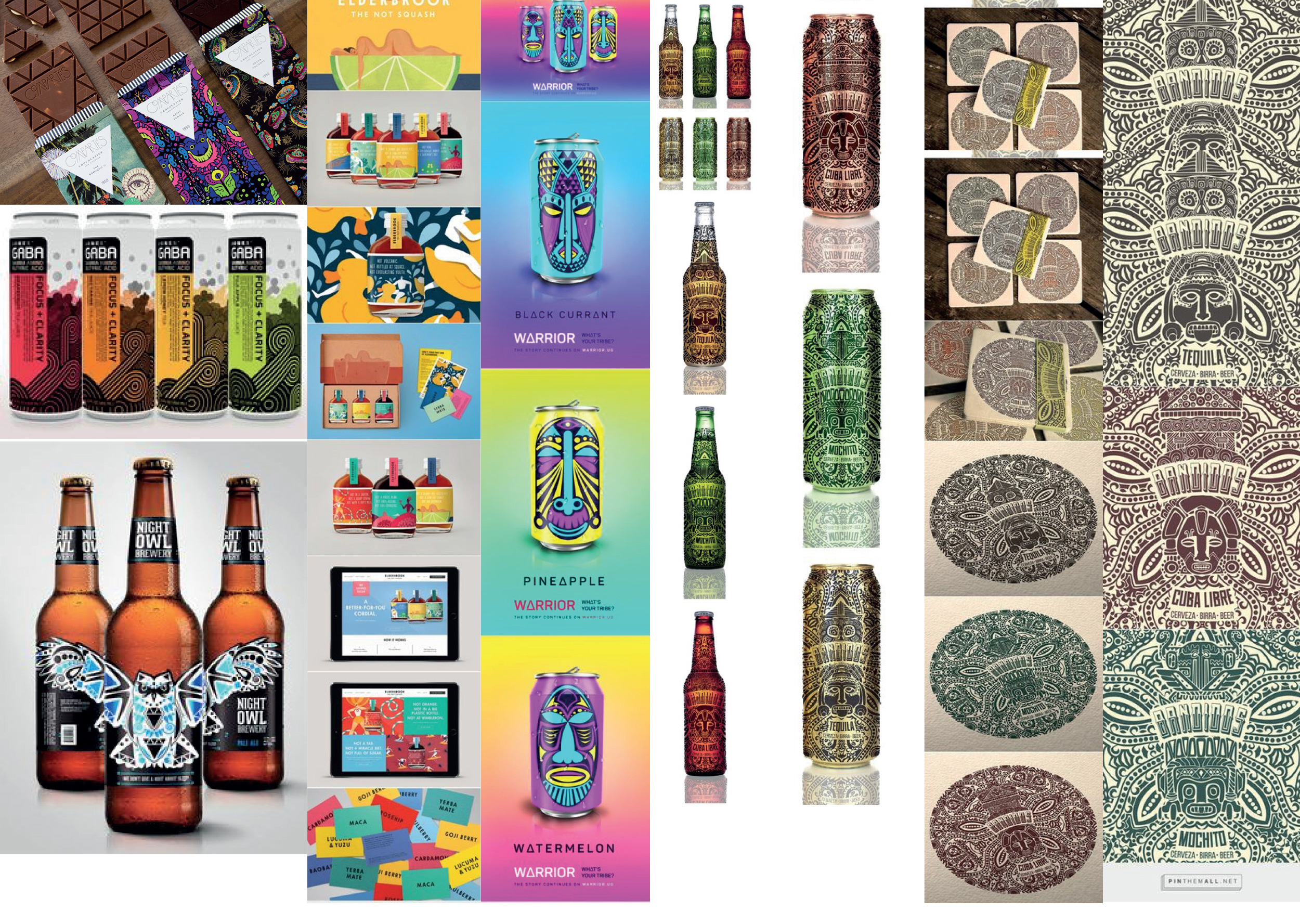  Drink Baotic, Evocative Packaging Design, Research Images - Product Benchmarking