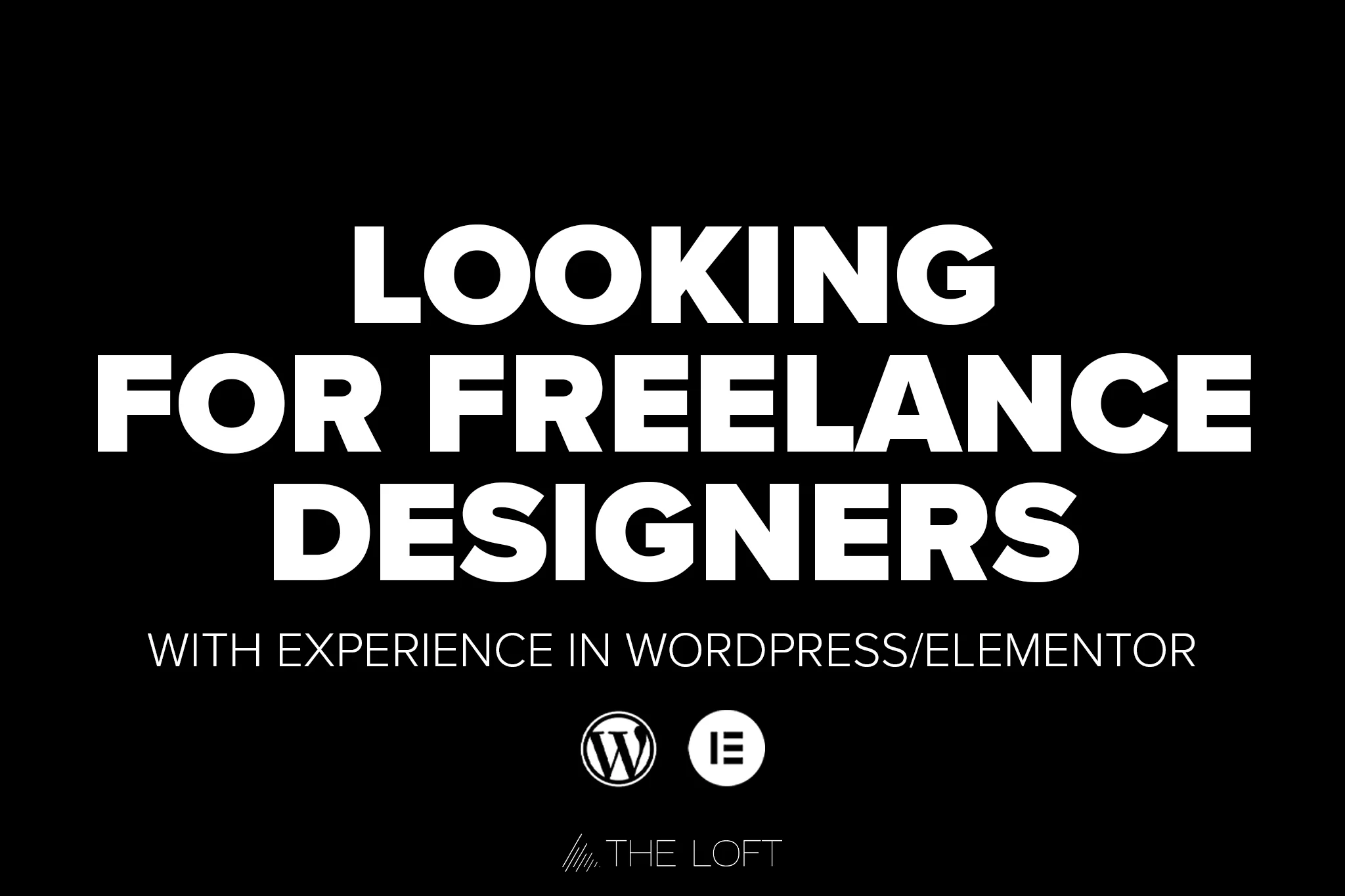 Looking for Freelance Designers/Web-Designers