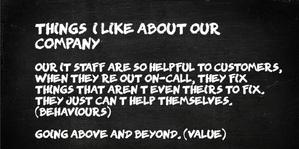 Creating Your Values